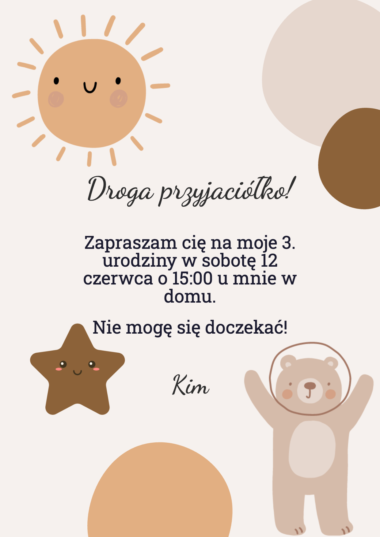 Słodkie postaci